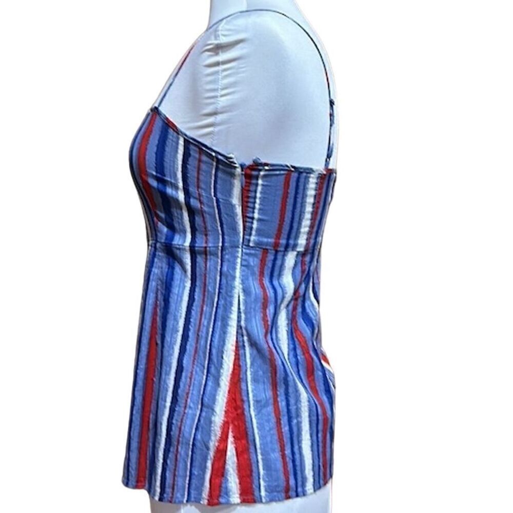 Marc by Marc Jacobs Women's Red White and Blue Striped Cami Top Size 4 - EUC - Picture 3 of 5